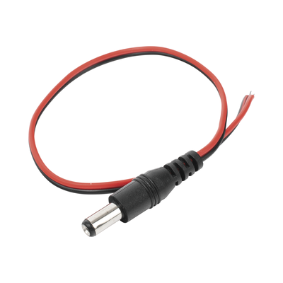 Cable con conector macho, alimentaciÃ³n para Vcd con puntas libres: DC-CORD