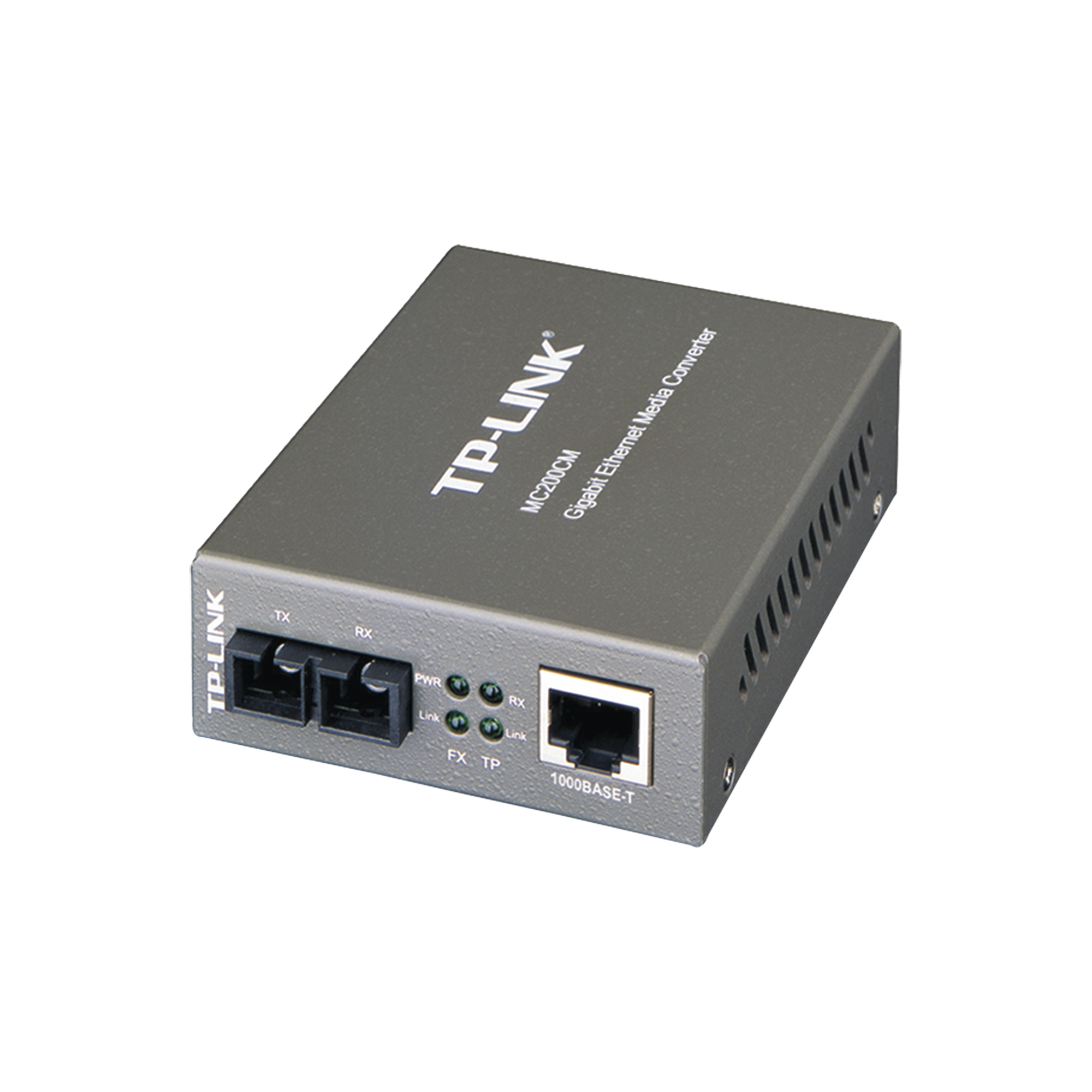MC200CM: MC200CM: Convertidor Multimedia Multi-modo, 1 puerto RJ45 1000 Mbps, conector de fibra SC, hasta 500 M