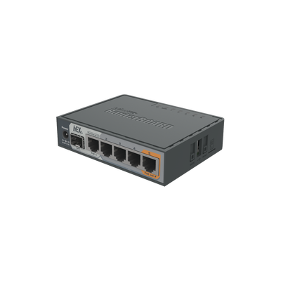 RB760IGS (hEX S) Router Dual Core, 5 puertos Gigabit, 1 Puerto SFP, PoE in, PoE Out