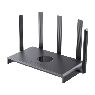 Home Router inalámbrico MESH , Diseñado para GAMING con doble puerto WAN Gigabit para Sumar Ancho de banda, 3 puertos LAN Gigabit., WI-FI 6 2x2 doble Banda: RG-EW3000GXPRO