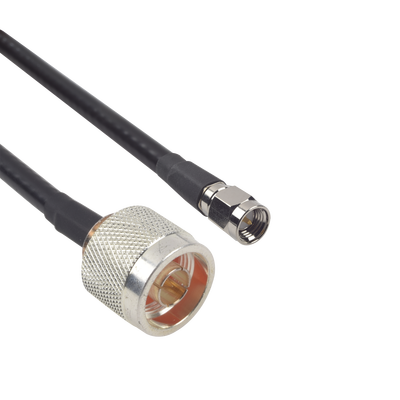 Cable LMR-240UF (Ultra Flex) de 91 cm con conectores N Macho y SMA Macho.: SN-240UF-SMA-91