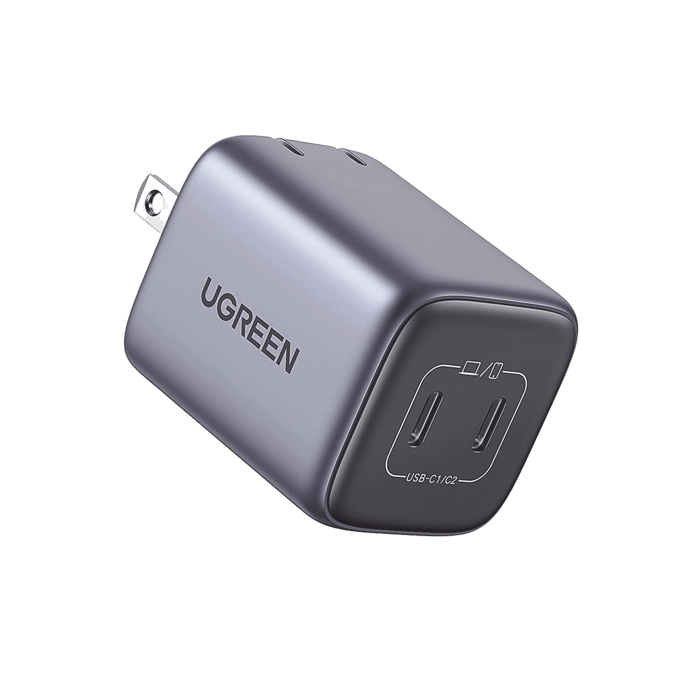 Cargador de 45W serie Nexode Mini | 2 Puertos USB-C de Carga Rápida | Tecnología GaN II | Power Delivery 3.0 | Quick Charge 4.0 | Chip Confiable y Carga Inteligente | Optimiza la Experiencia de Carga | Tecnología Thermal Guard: 90572