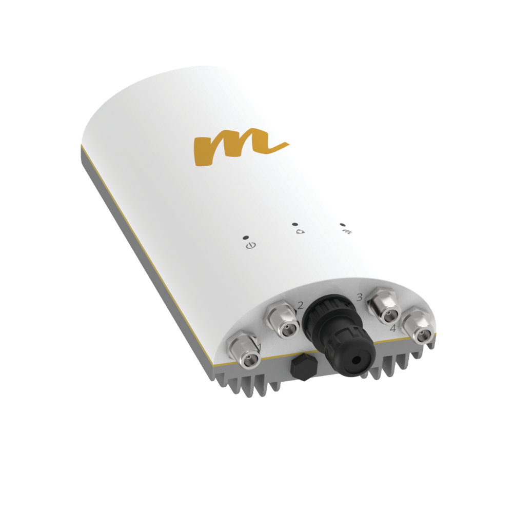 A5C Punto de Acceso MU-MIMO 4x4:4ac, 4.9-6.2 GHz,IP 67, Conectorizado,Hasta 100 clientes en modo WiFi, Punto-Multipunto hasta 1.5 Gbps, 4 conectores N-hembra