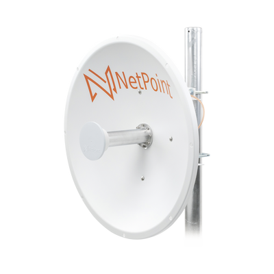 Antena Direccional / 2 ft / 4.9-6.4 GHz / Ganancia 30 dBi / SLANT de 45 ° y 90 ° / Conector N-Macho / Montaje  y jumpers incluidos.: NP1GEN2