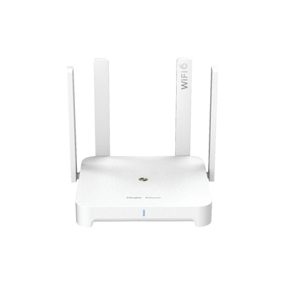 Home Router inalámbrico MESH WI-FI 6 MU-MIMO 2x2, 1 puerto WAN Gigabit y 4 puertos LAN: RG-EW1800GXPRO
