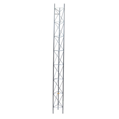 STZ-30G Tramo de Torre Arriostrada para ElevaciÃ³n de Equipo de 30 cm de Cara para Zonas HÃºmedas