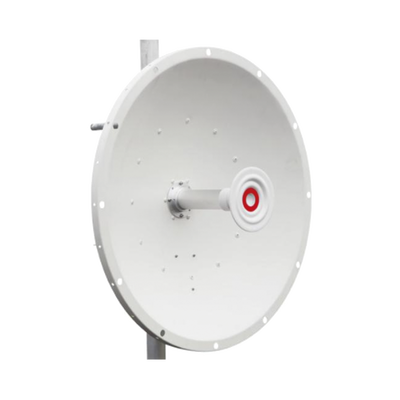 Antena direccional de 2ft, 5.1 a 7.1 GHz, Ganancia 30 dBi, Conectores RP-SMA, Polarización doble, incluye montaje para torre o mástil : TXP7GD30