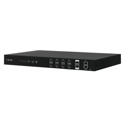 UF-OLT-4 UFiber GPON OLT, Terminal de lÃ­nea Ã³ptica hasta 512 ONUs concurrentes, con 4 puertos SFP GPON + 1 puertos SFP+ 10 G